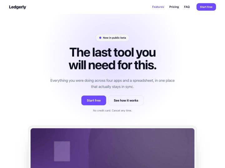 Liftoff — free WordPress landing page theme